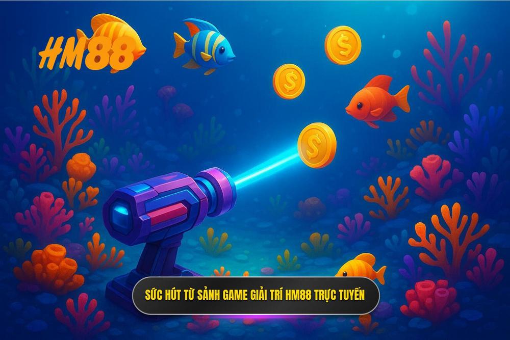 1.sức Hút Khó Cưỡng Từ Sảnh Game Bắn Cá Hm88 Trực Tuyến