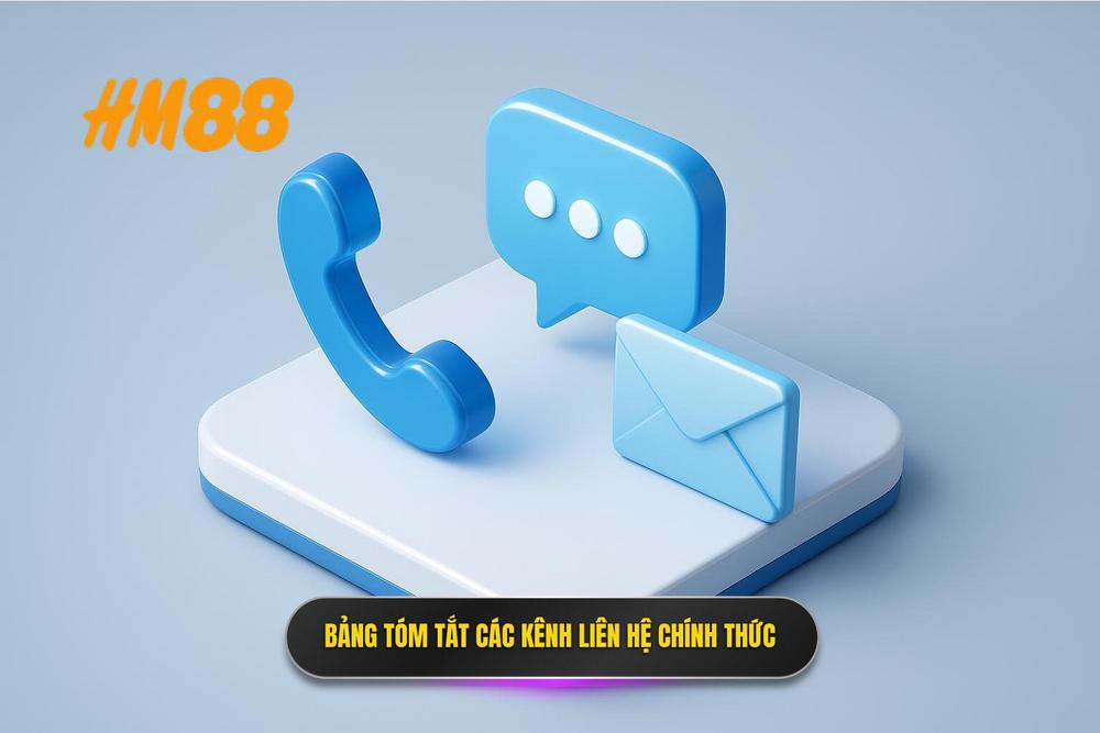 3.bảng Tóm Tắt Các Kênh Liên Hệ Chính Thức