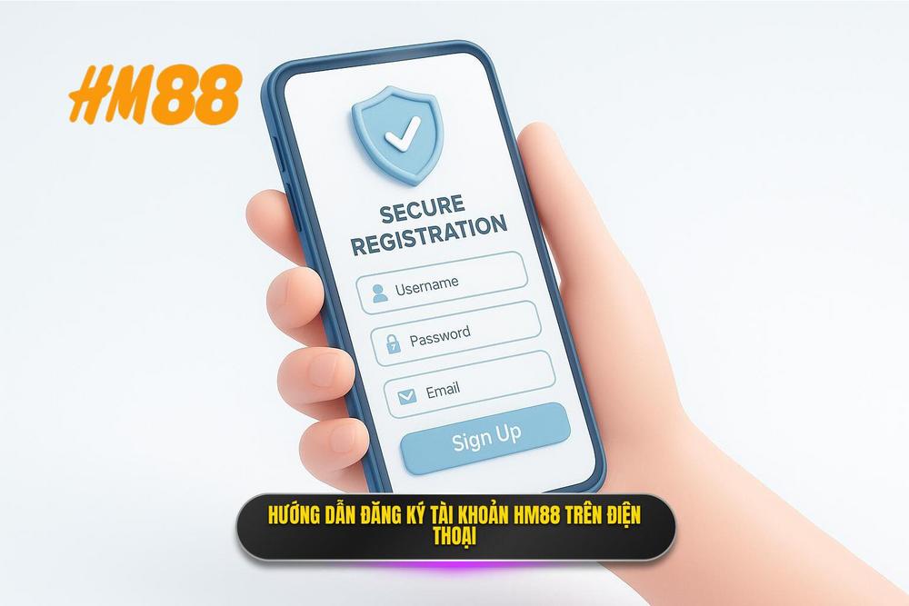 3.cách Tạo Tài Khoản Hm88 An Toàn Trên điện Thoại